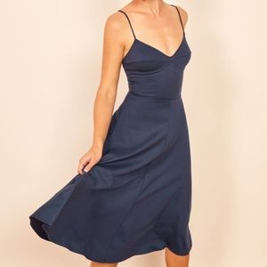🌟Reformation blue Jenni dress size small